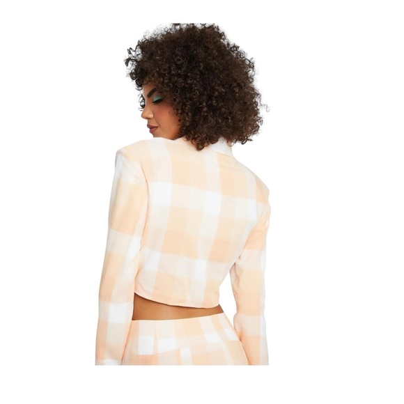 NWT | For Love & Lemons Eugenie Mini Skirt and Cropped Blazer Set - Picture 5 of 11